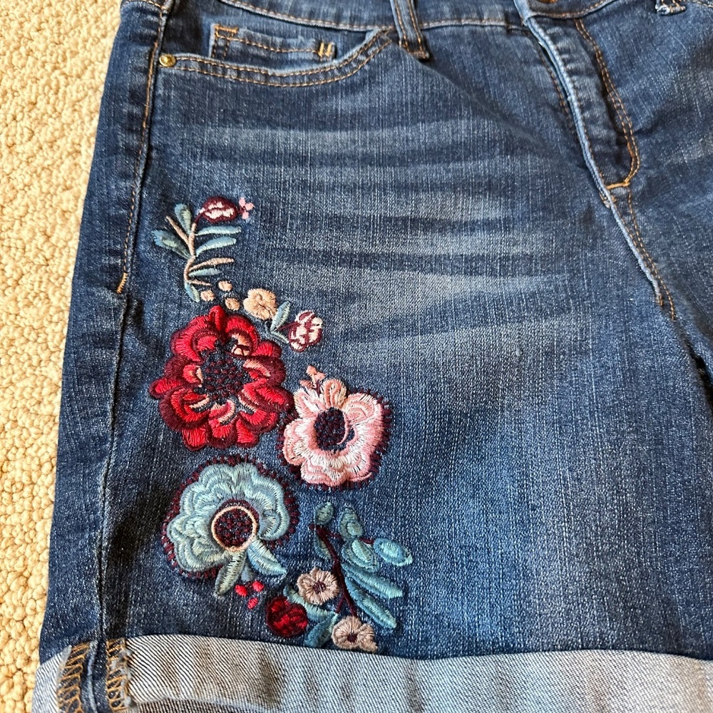 Vintage America Blue Bestie Women’s Short Size 4 - Picture 3 of 7